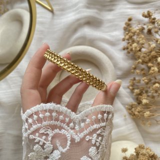 20408 Gold Plated Bangle