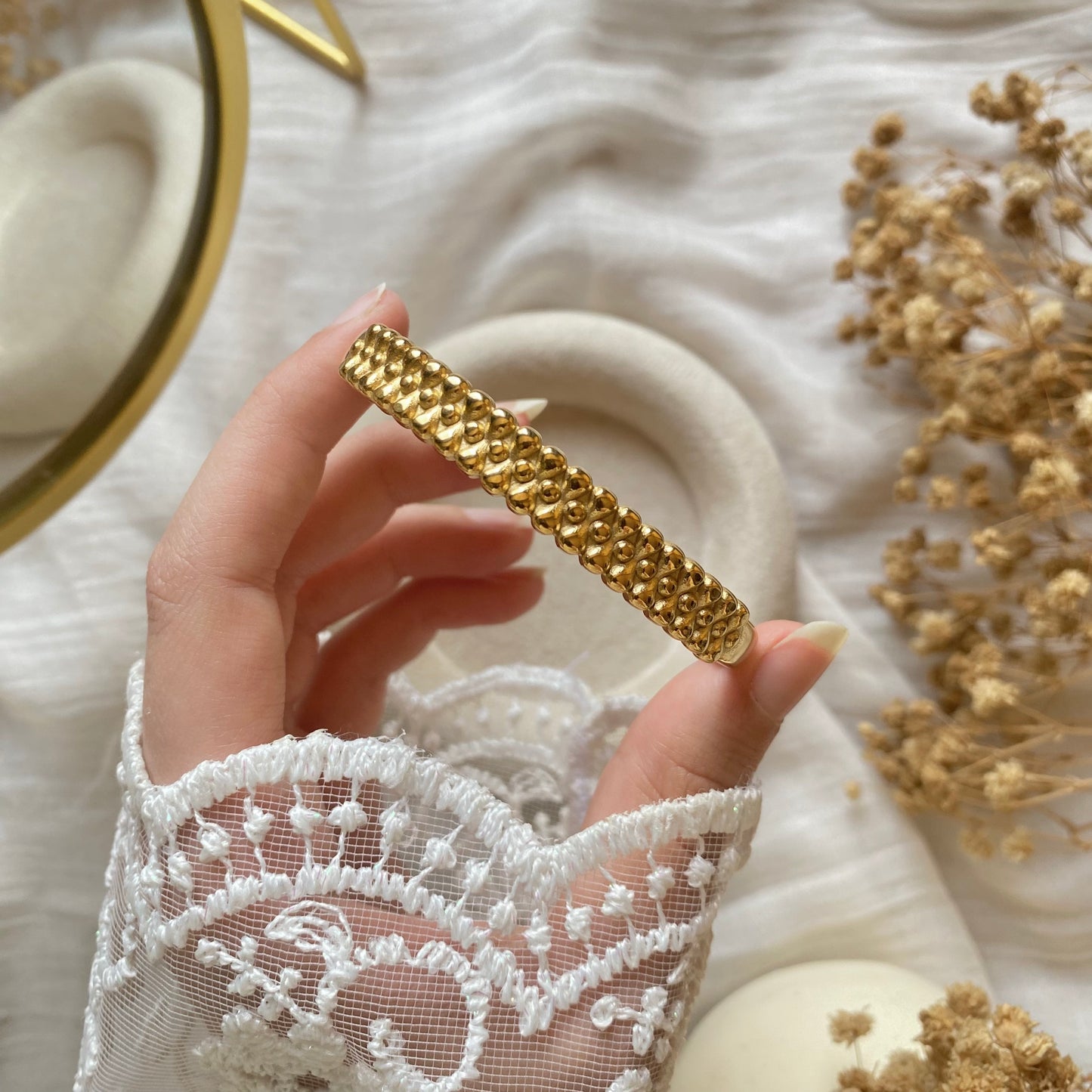 20408 Gold Plated Bangle