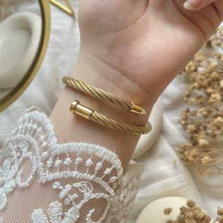 20403 Gold Plated Bangle