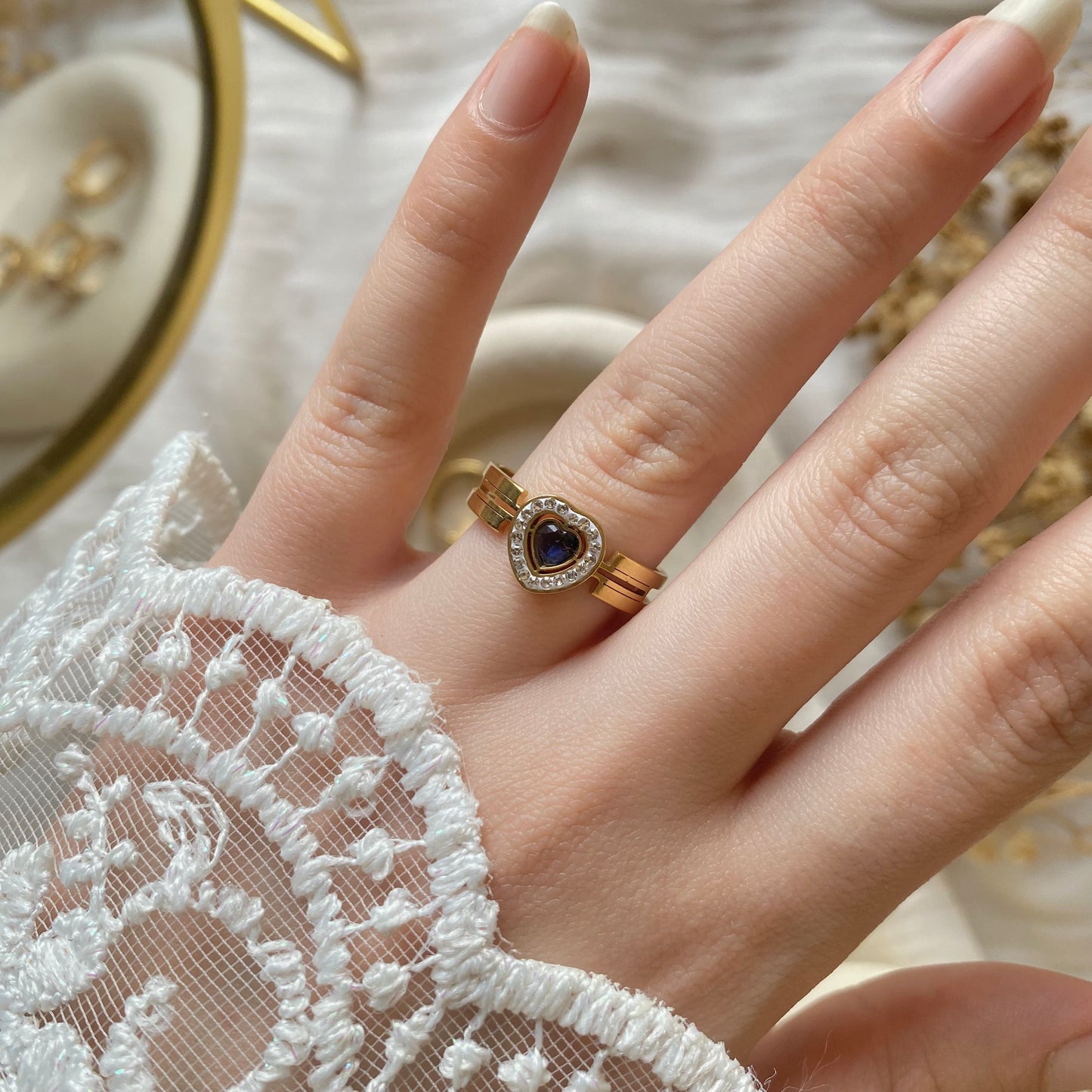 50657 Gold Plated Ring