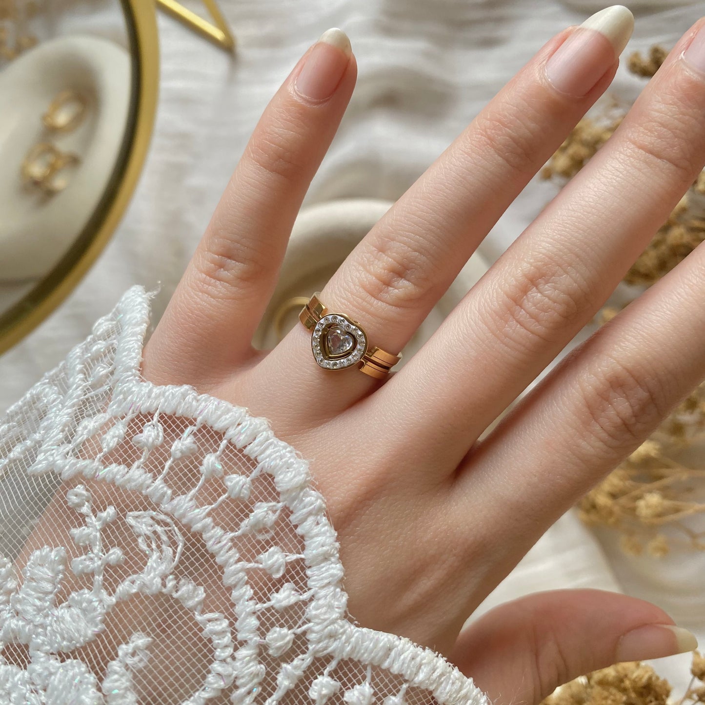 50657 Gold Plated Ring