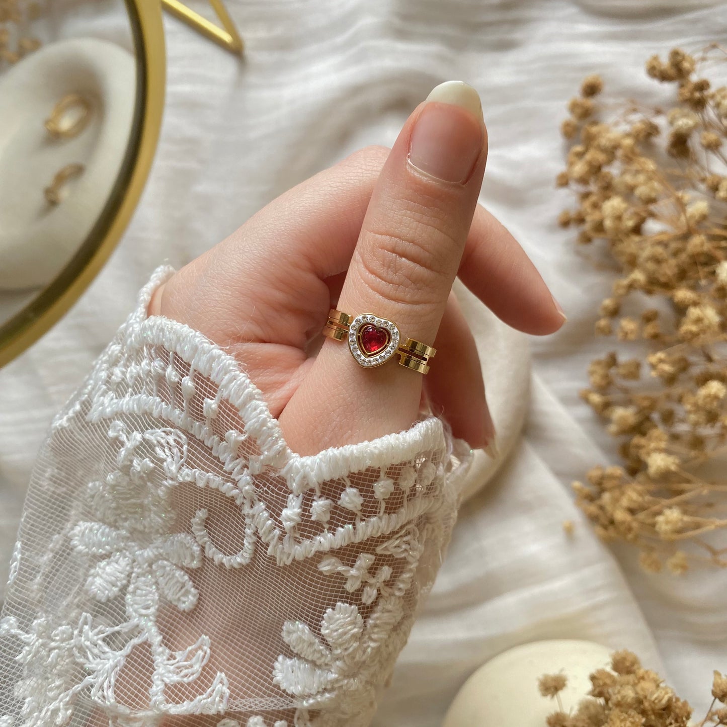 50657 Gold Plated Ring
