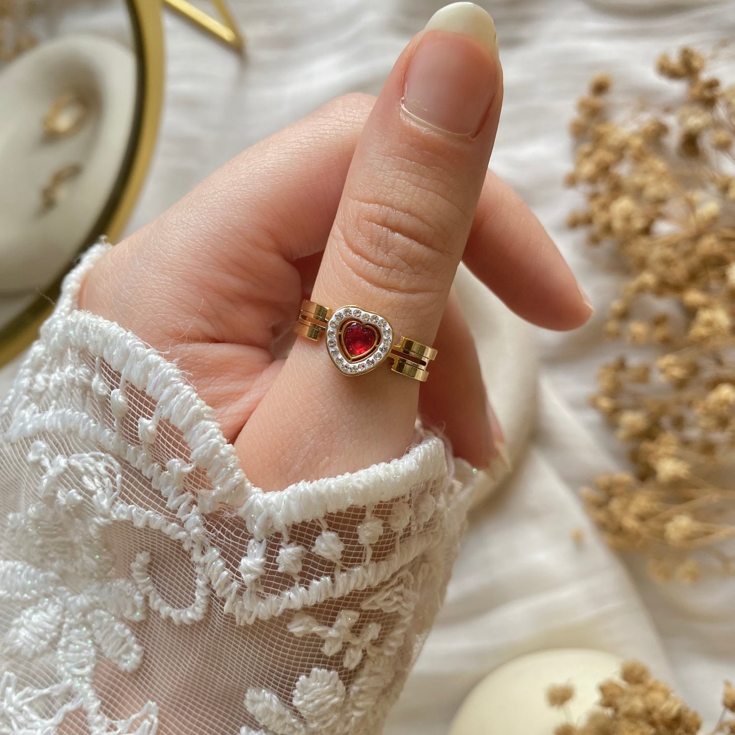 50657 Gold Plated Ring