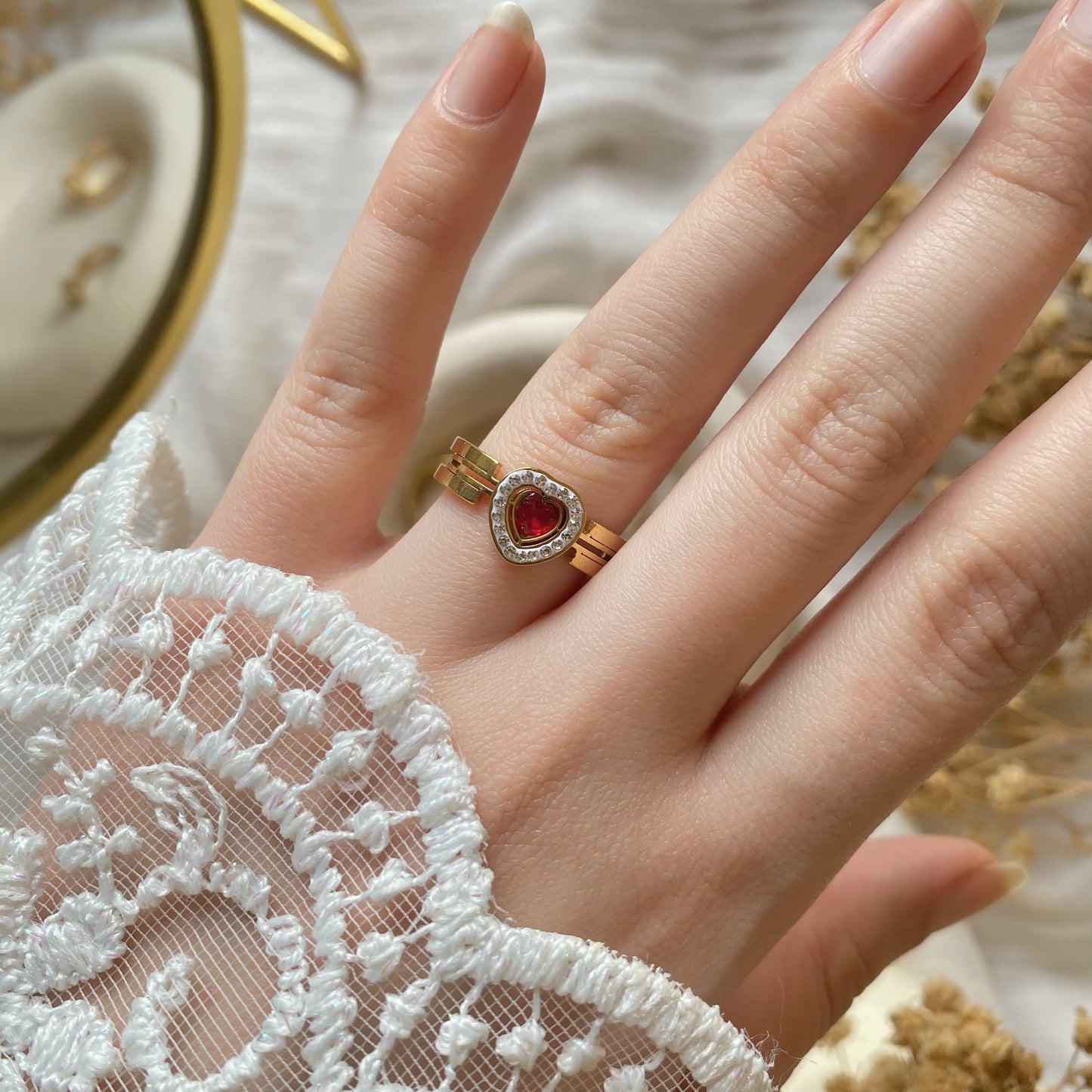 50657 Gold Plated Ring