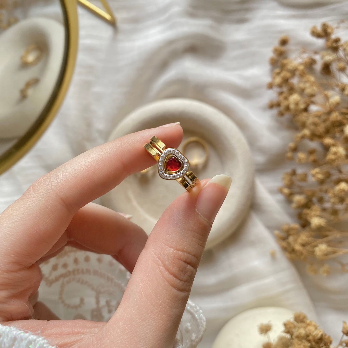 50657 Gold Plated Ring