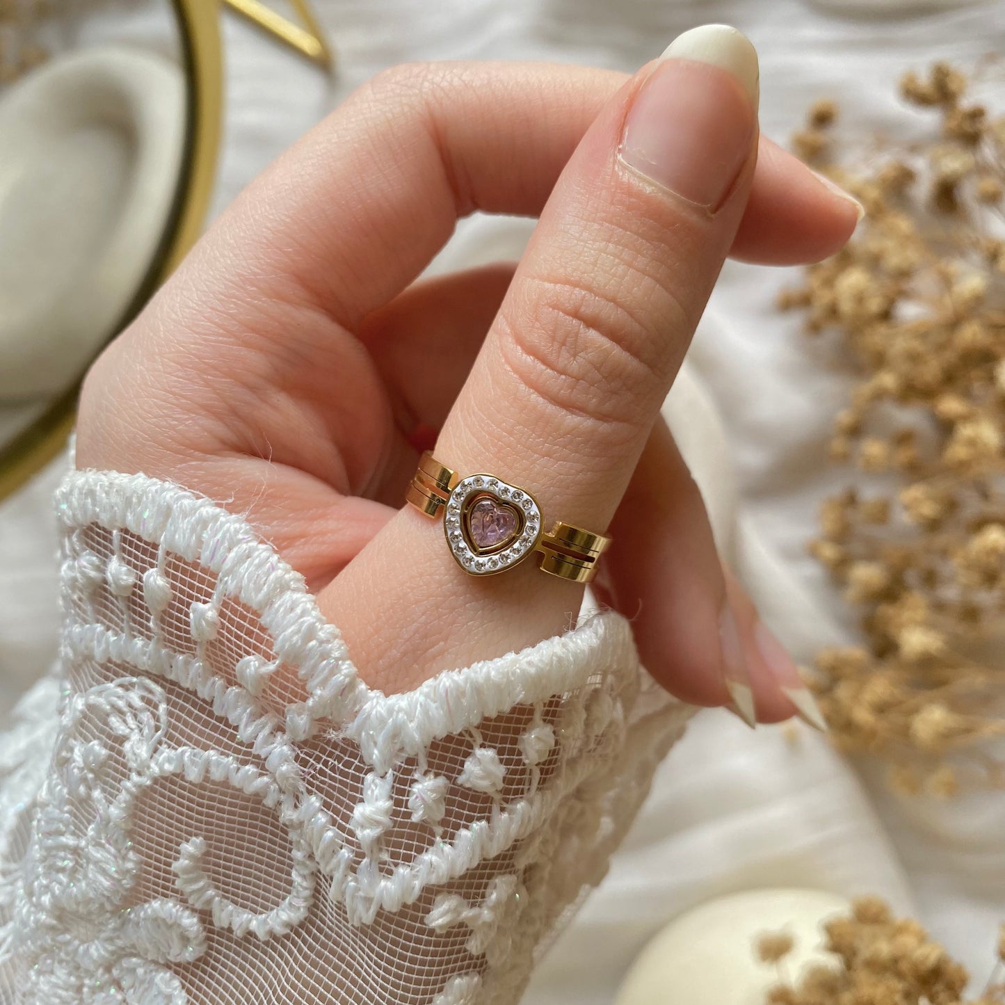 50657 Gold Plated Ring