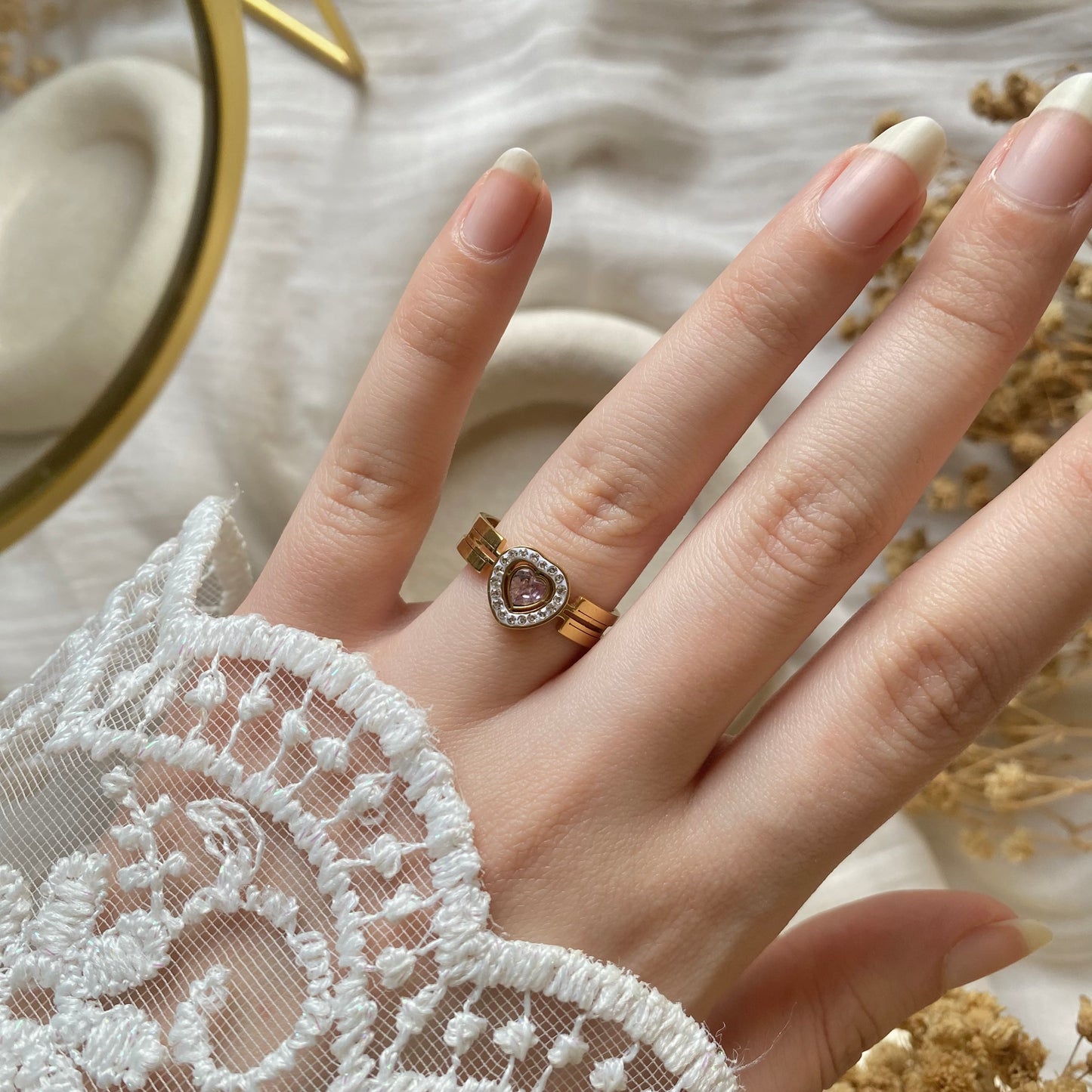 50657 Gold Plated Ring