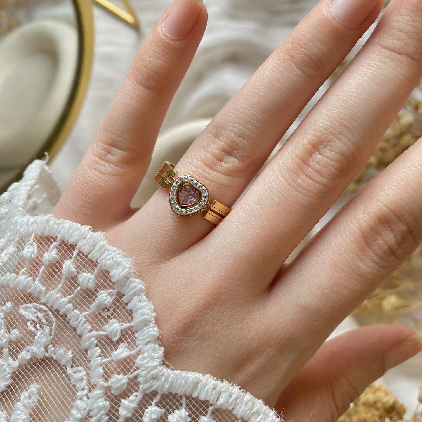 50657 Gold Plated Ring