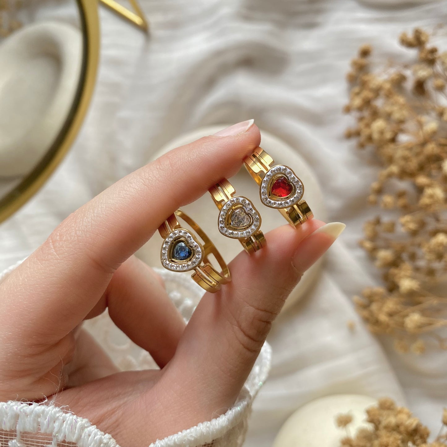 50657 Gold Plated Ring