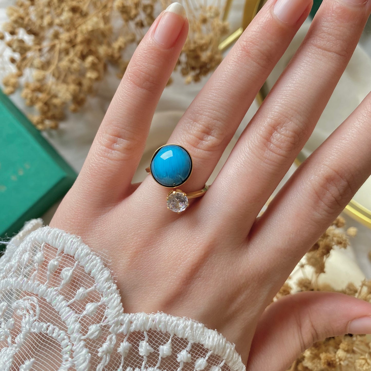 50658 Gold Plated Ring