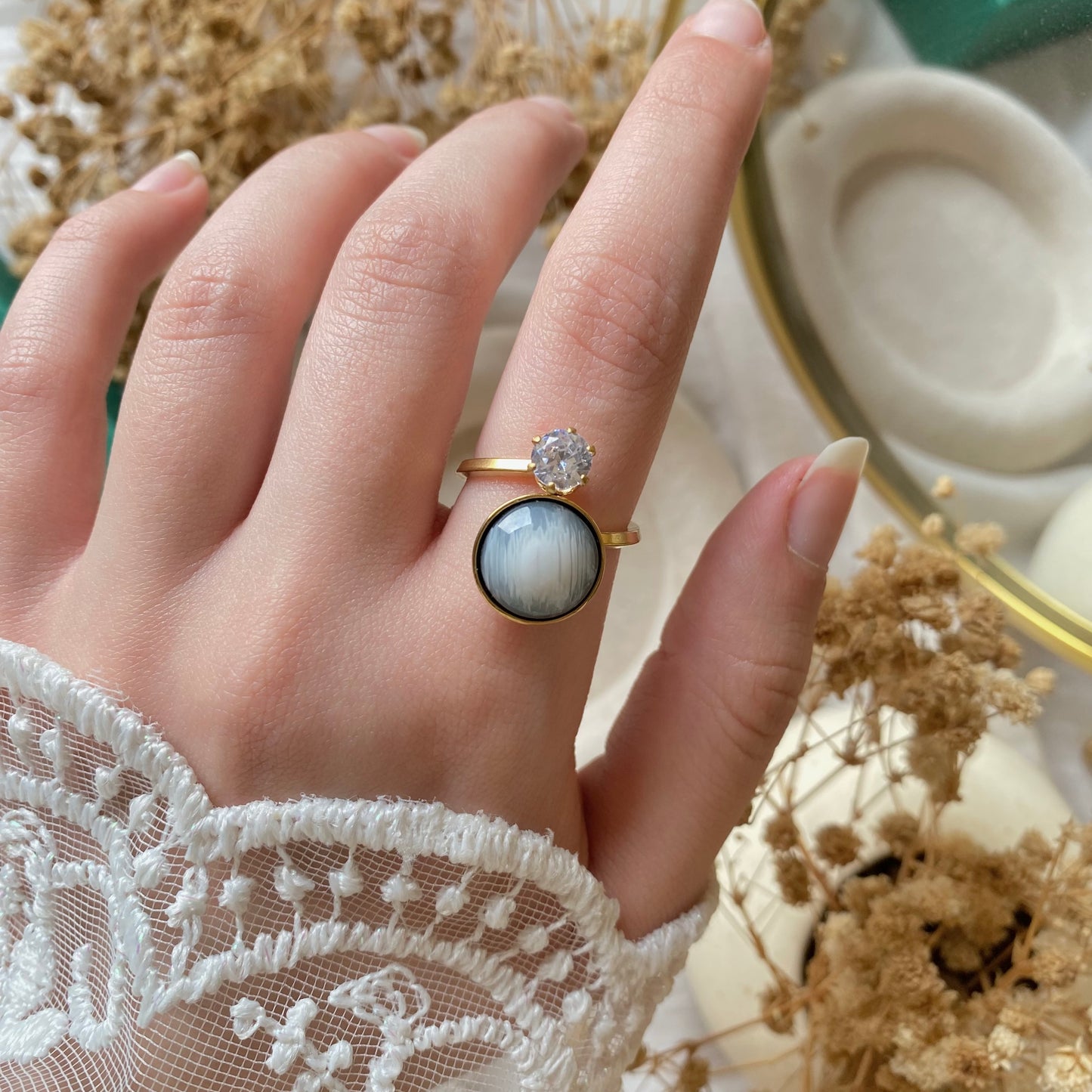 50658 Gold Plated Ring