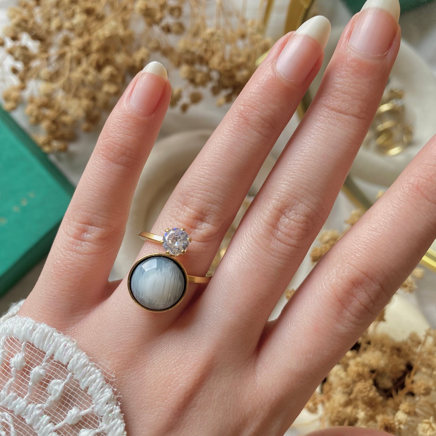 50658 Gold Plated Ring