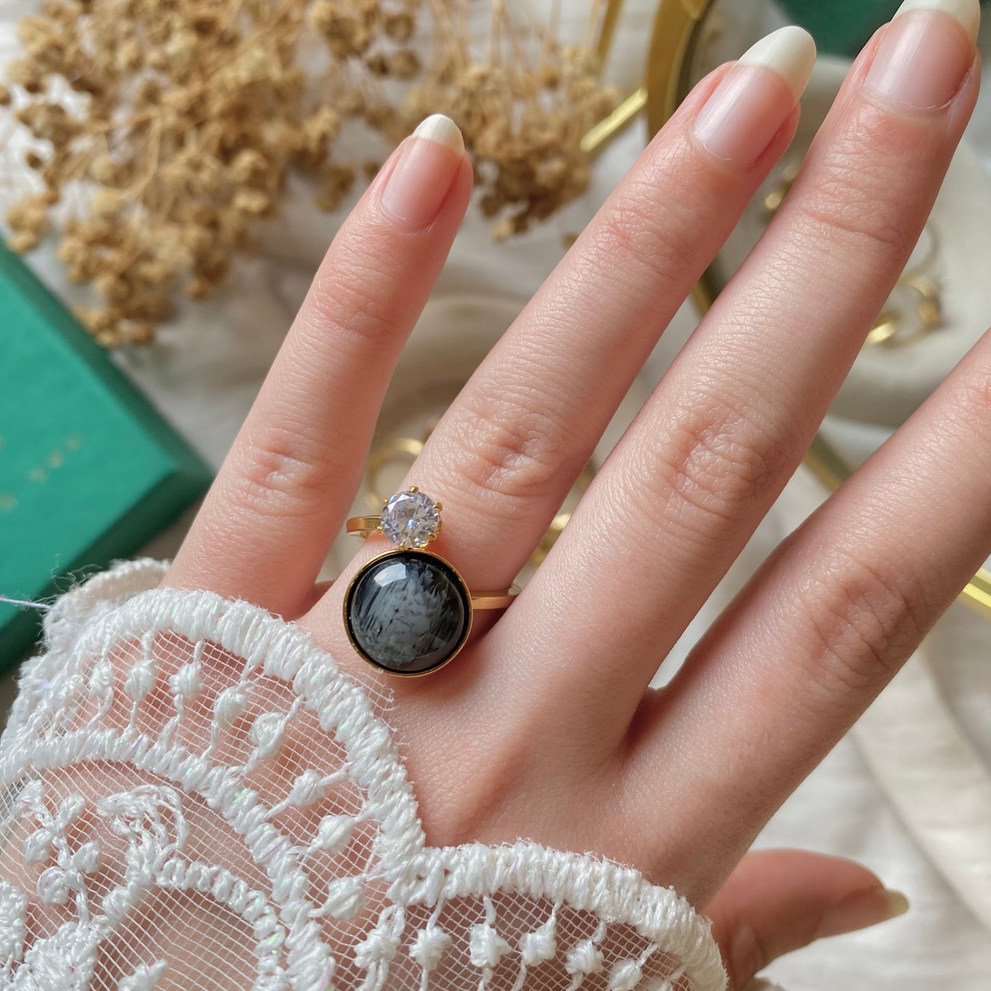 50658 Gold Plated Ring