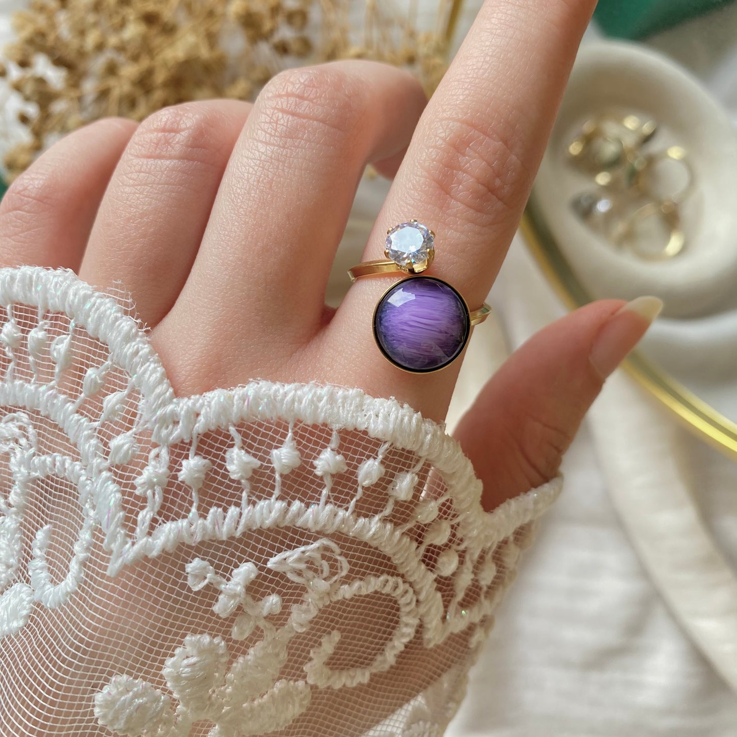 50658 Gold Plated Ring