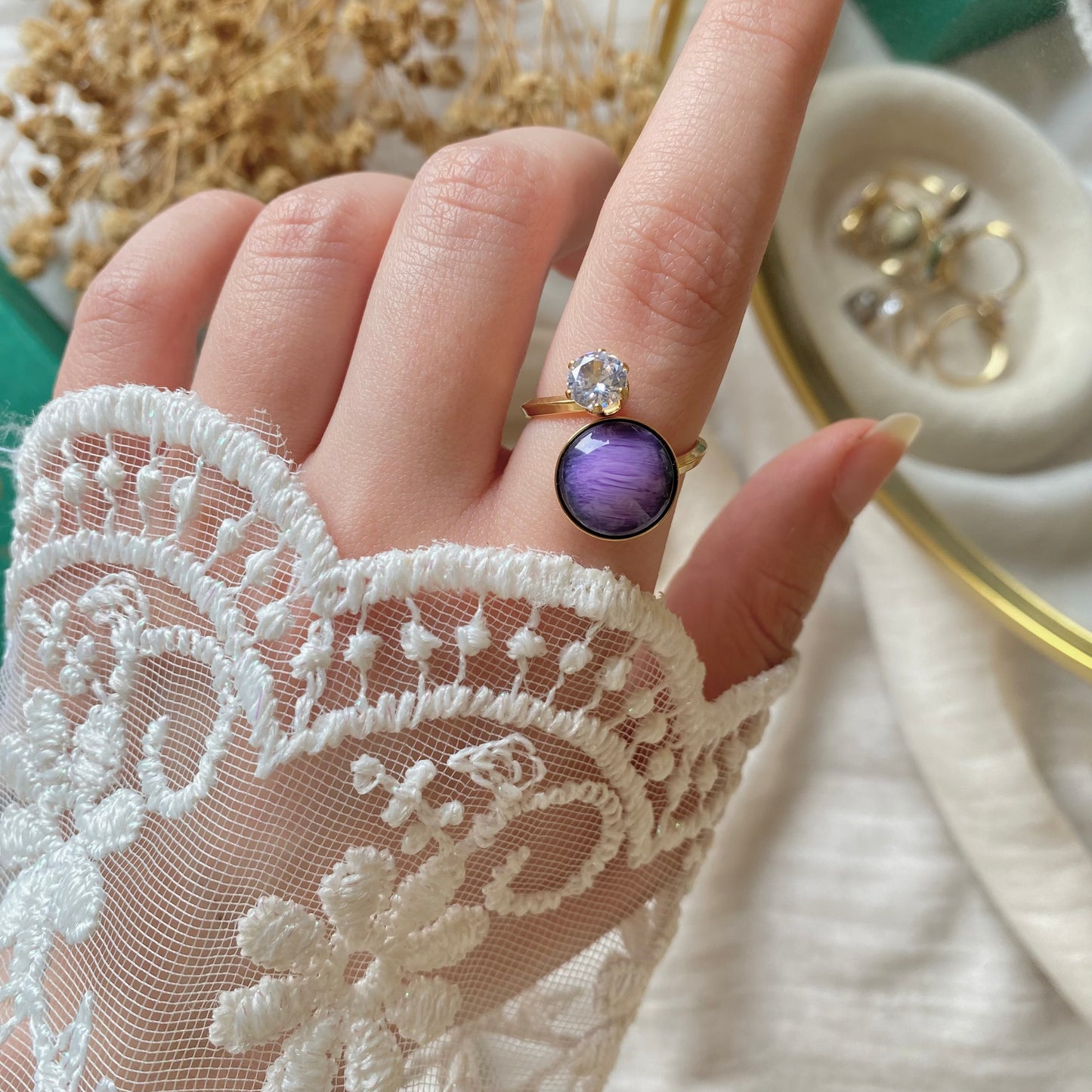 50658 Gold Plated Ring