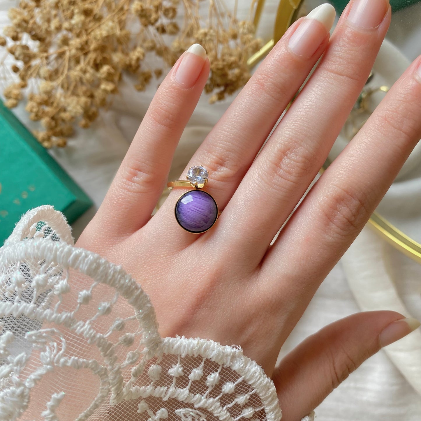 50658 Gold Plated Ring