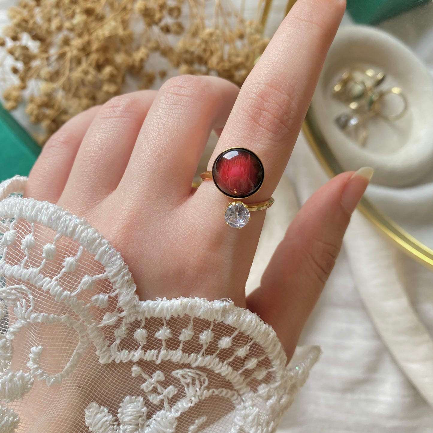 50658 Gold Plated Ring