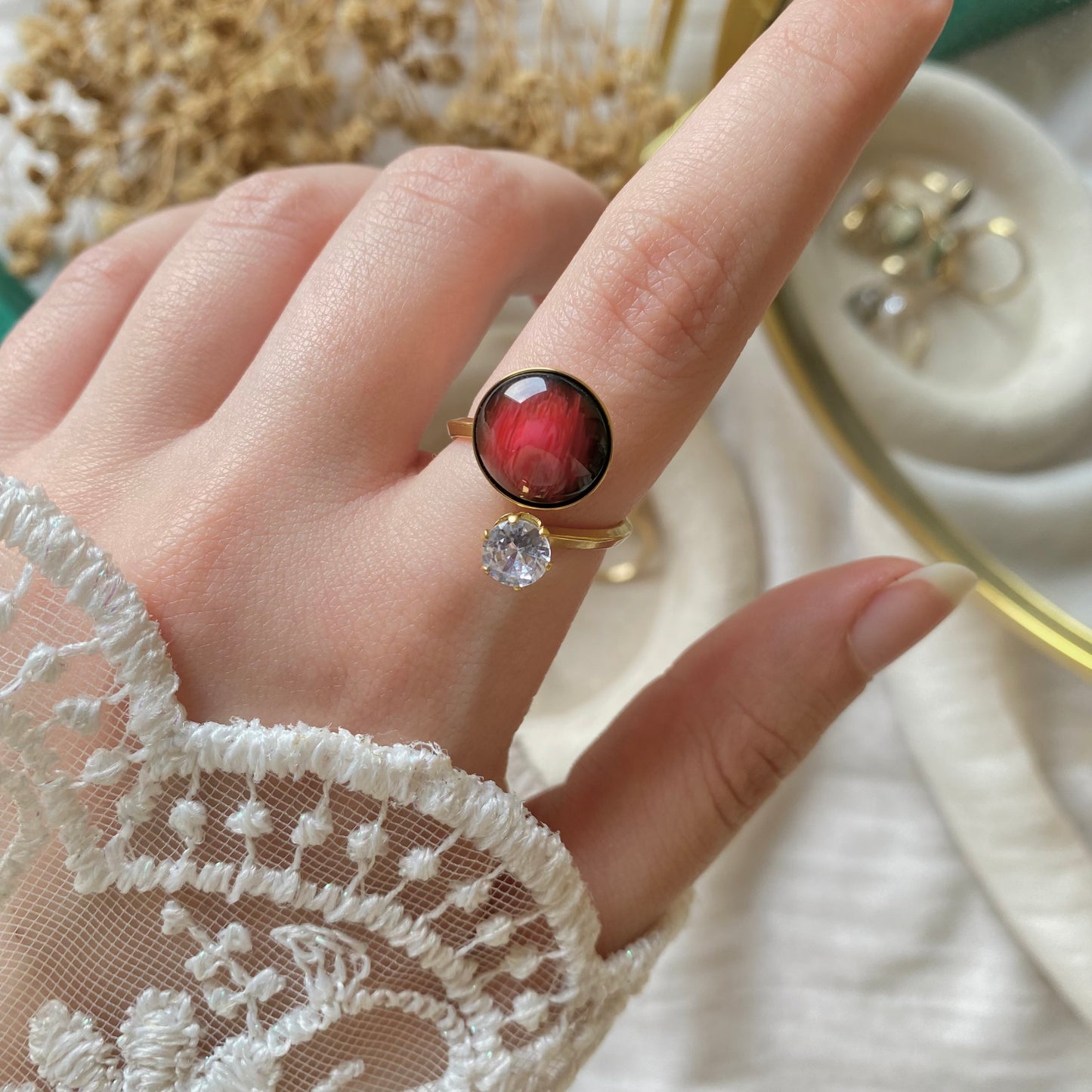 50658 Gold Plated Ring