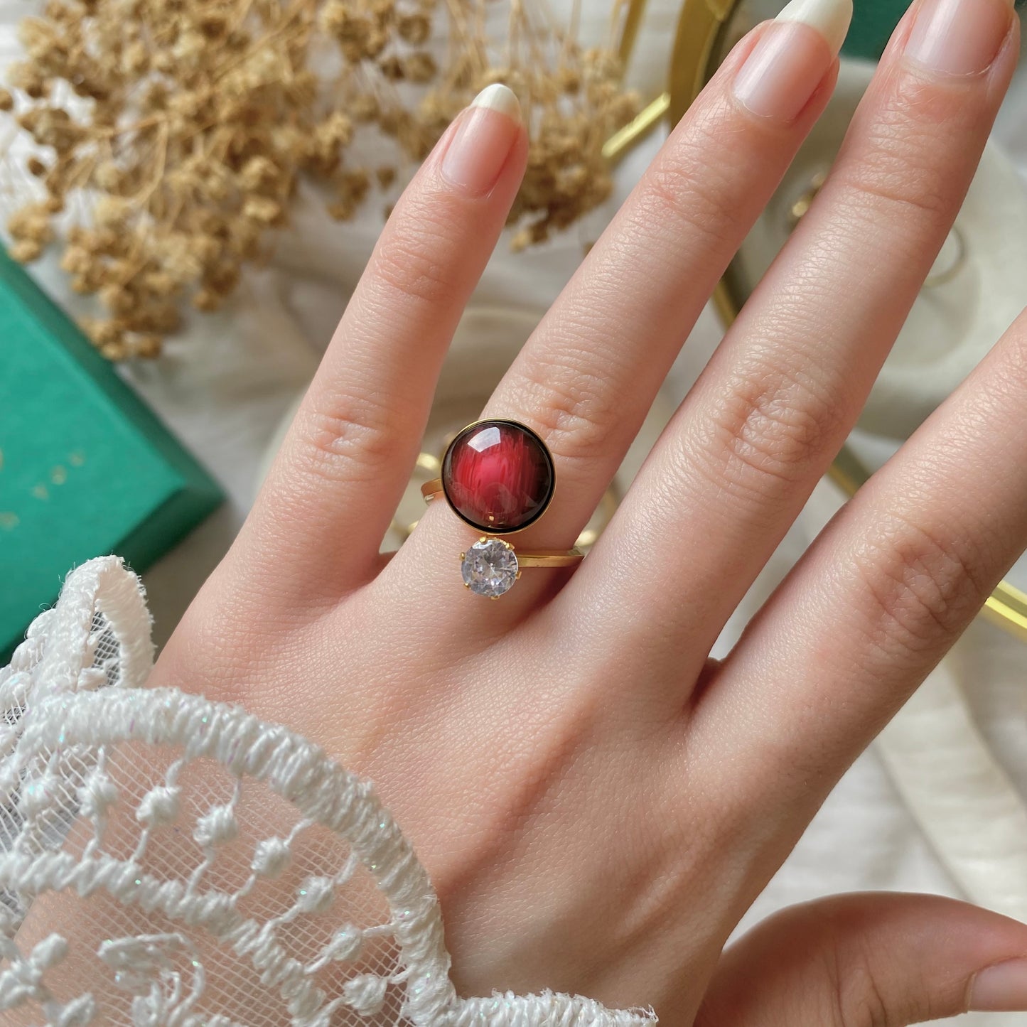 50658 Gold Plated Ring