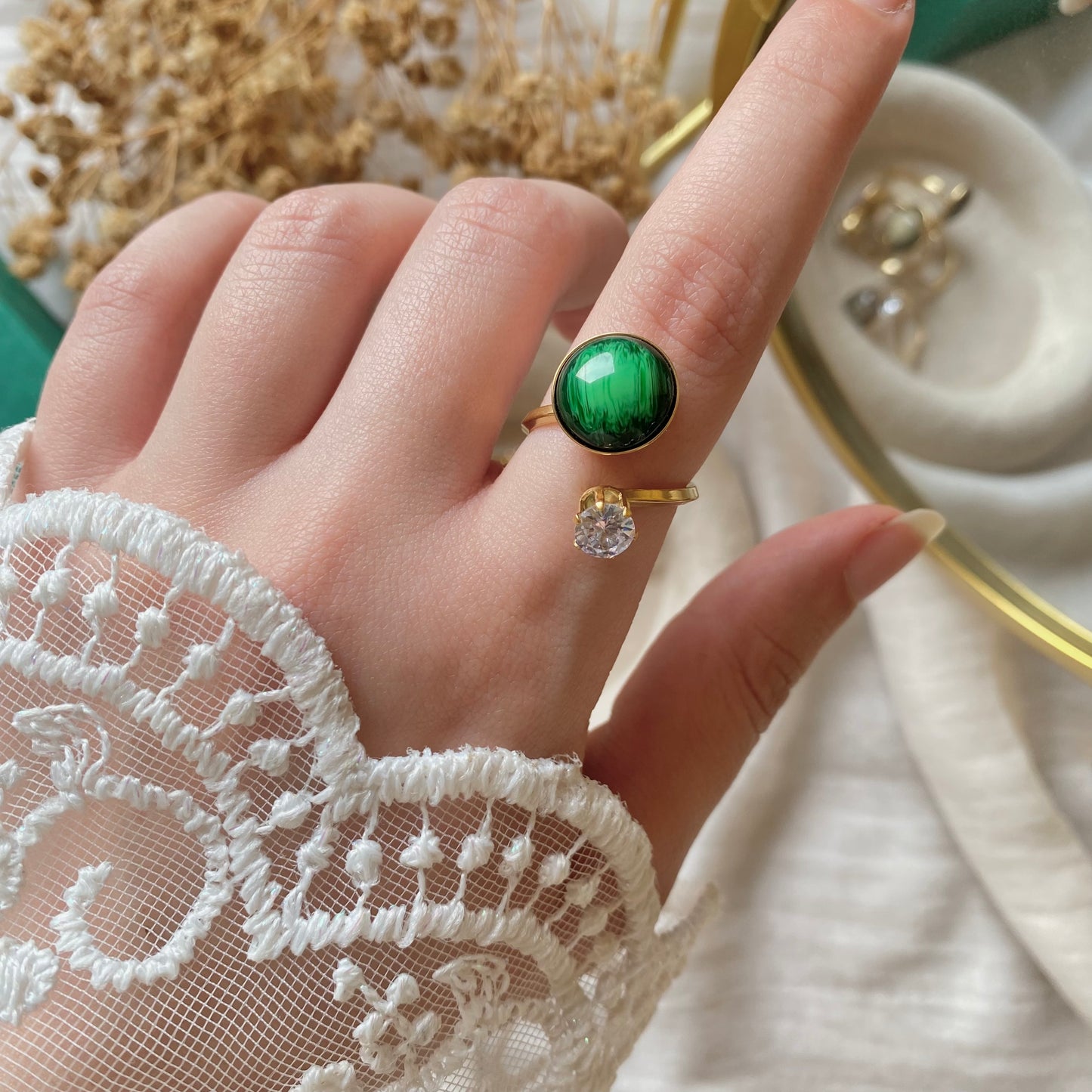 50658 Gold Plated Ring