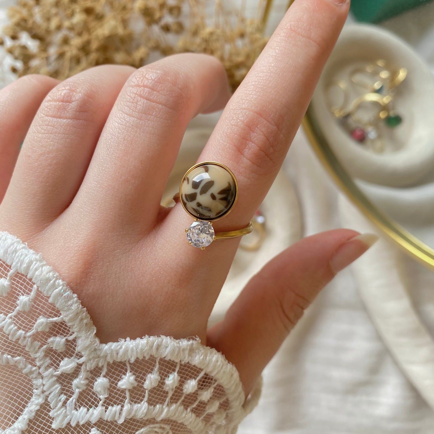 50658 Gold Plated Ring
