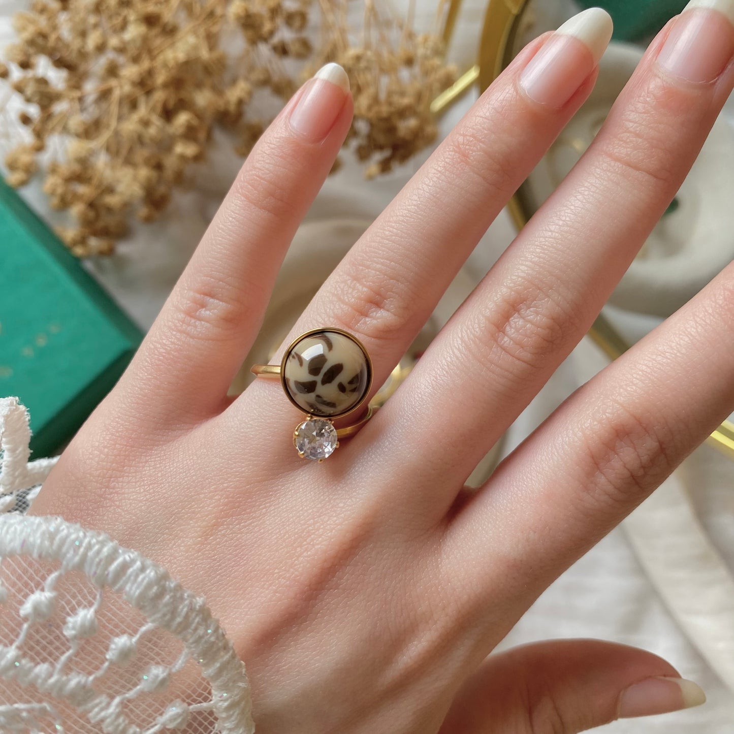 50658 Gold Plated Ring