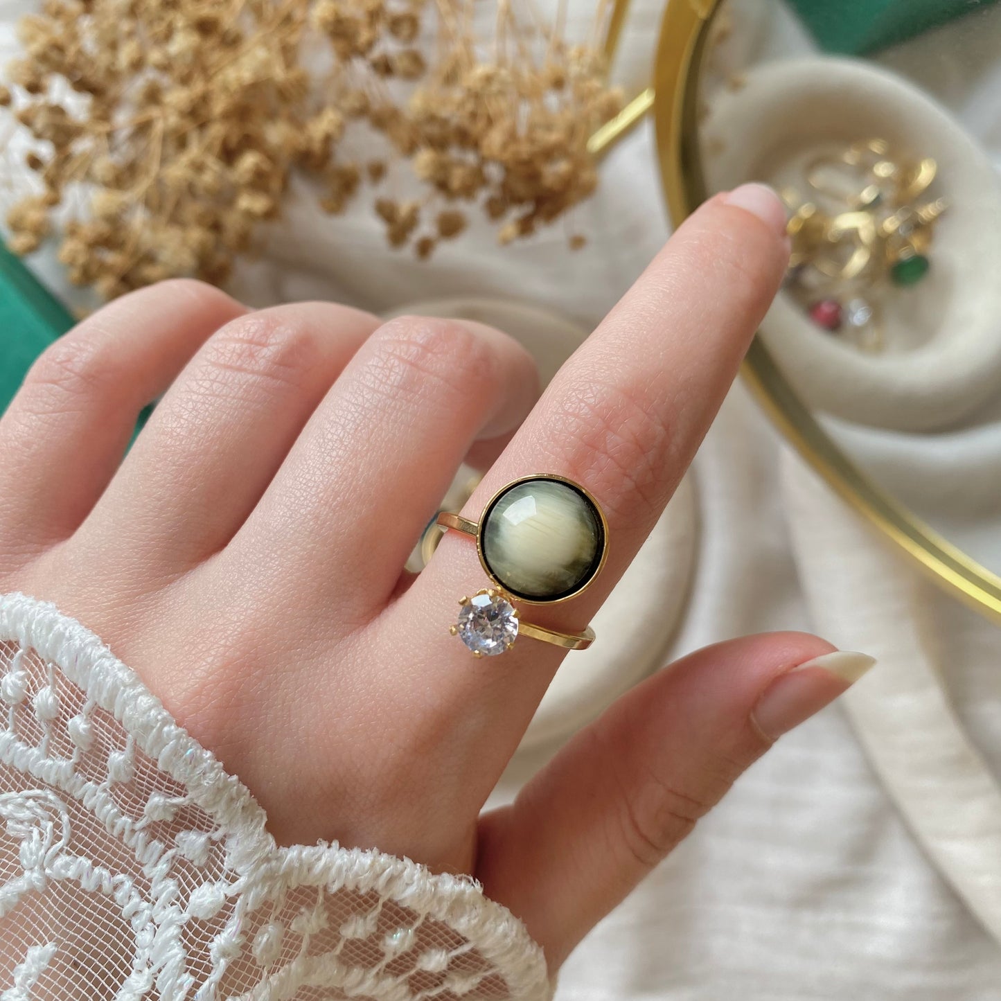 50658 Gold Plated Ring
