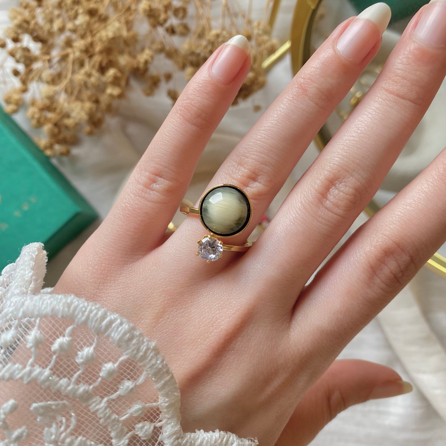 50658 Gold Plated Ring