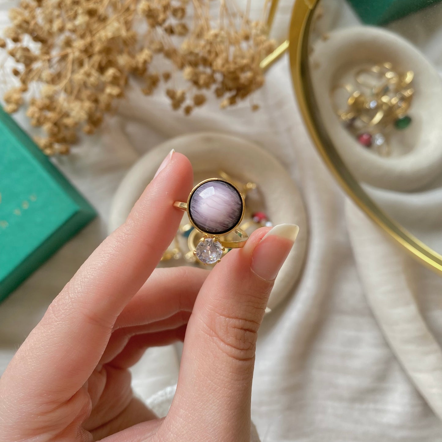 50658 Gold Plated Ring