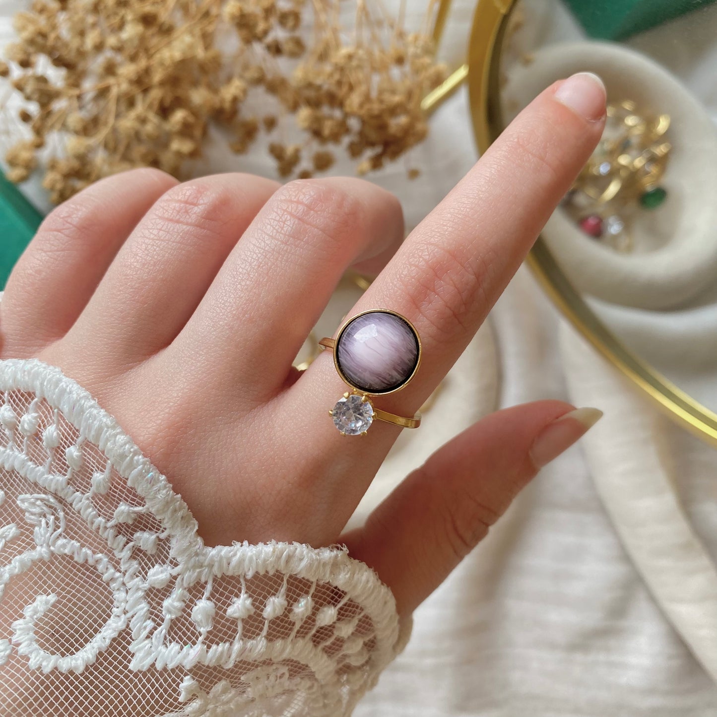 50658 Gold Plated Ring