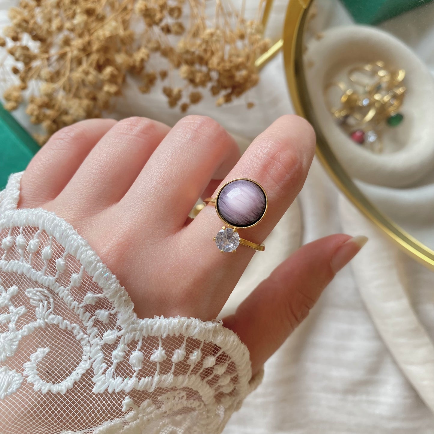 50658 Gold Plated Ring
