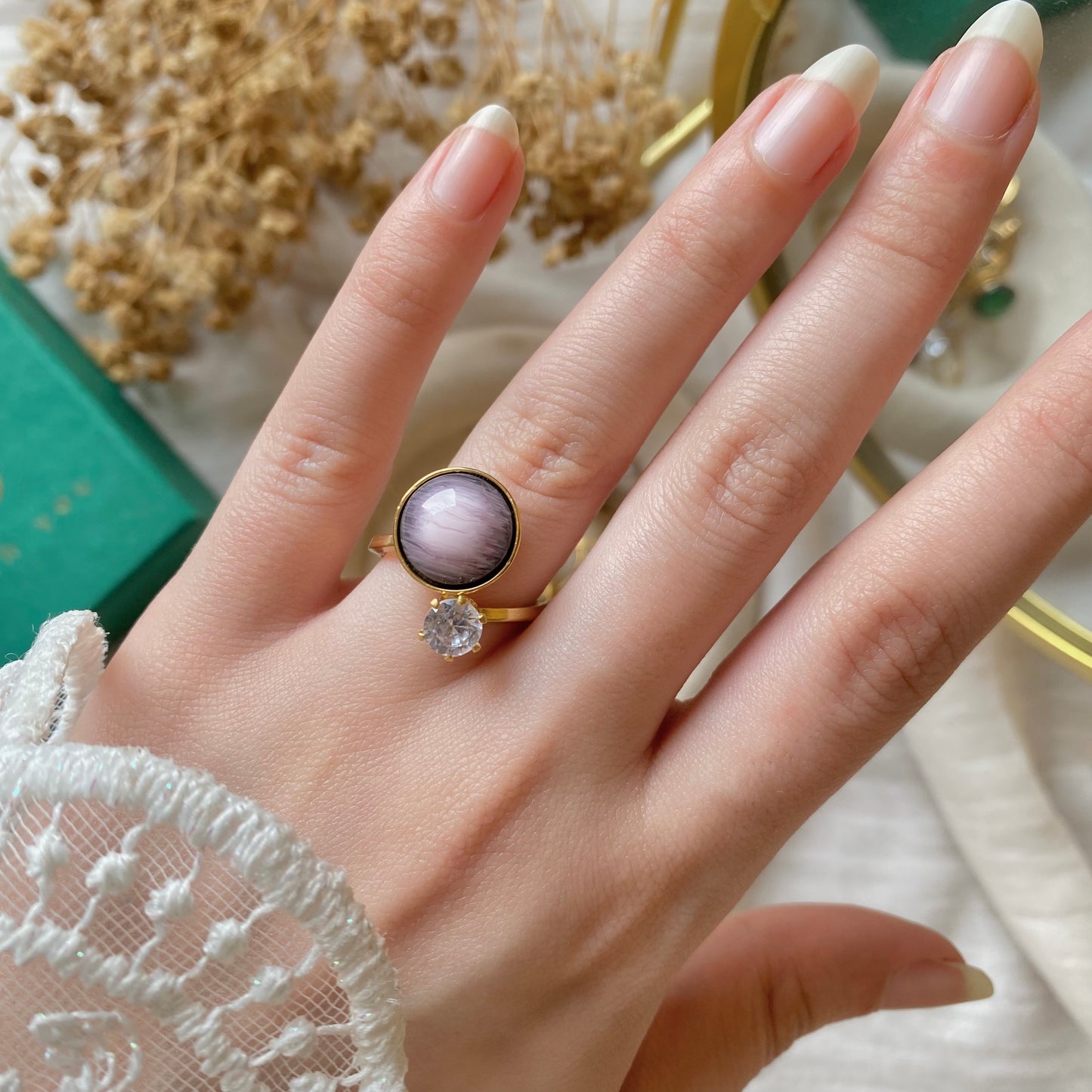 50658 Gold Plated Ring