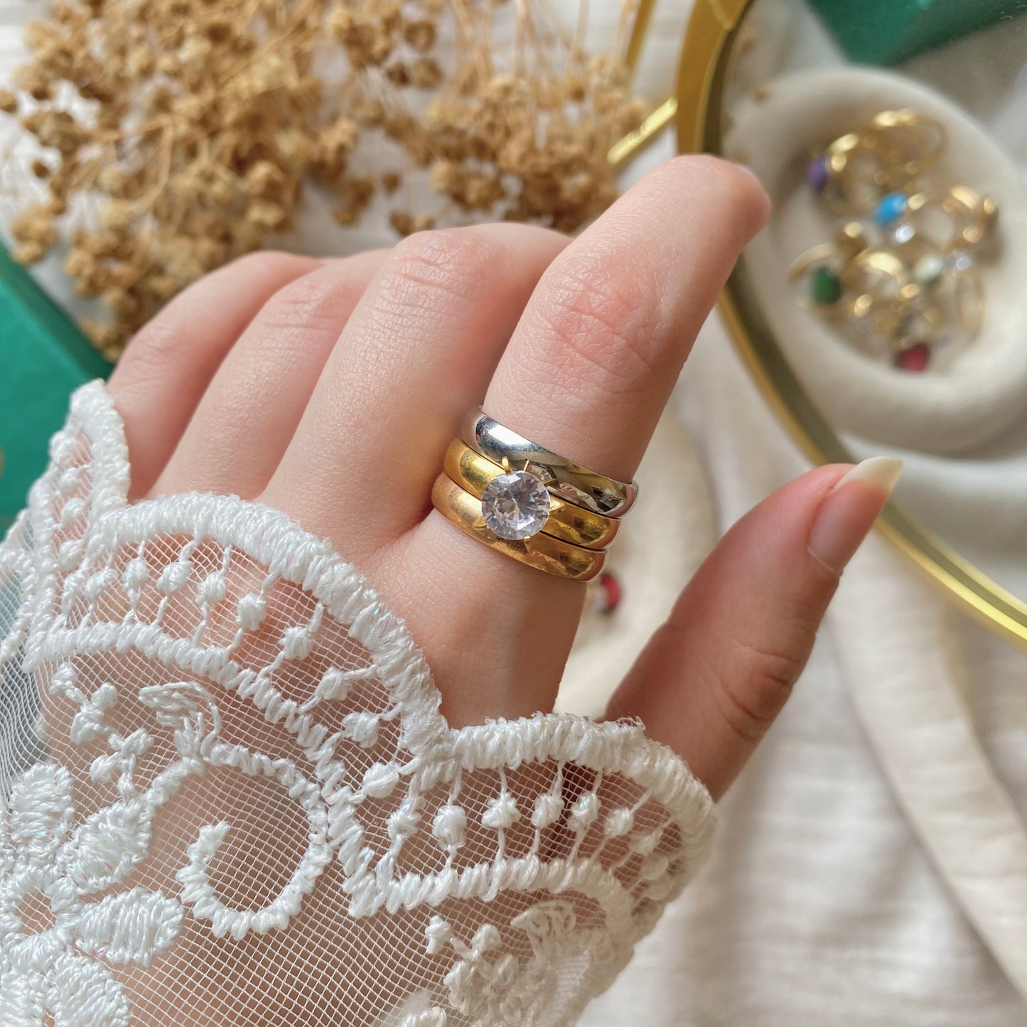50660 Gold Plated Ring