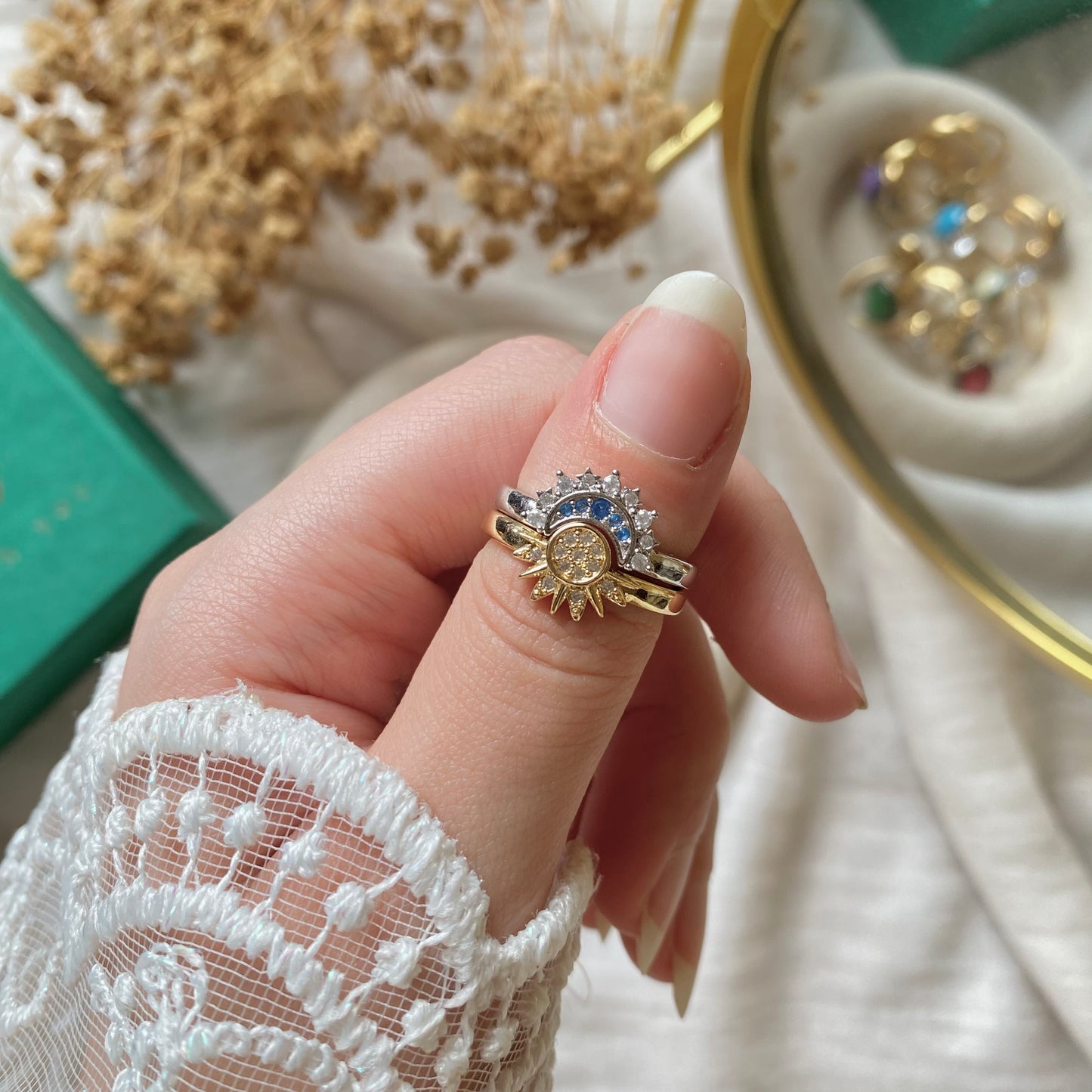 #50042 Copper Gold Plated Ring
