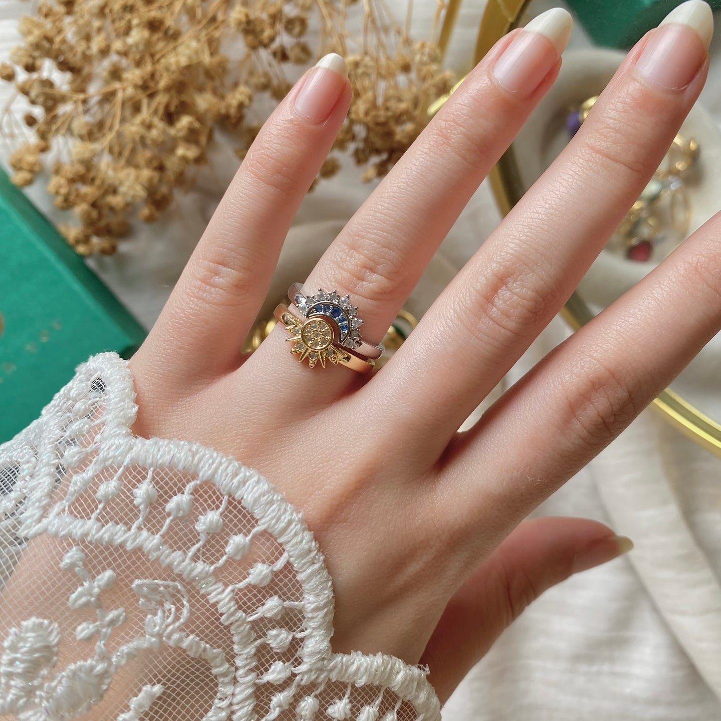 #50042 Copper Gold Plated Ring
