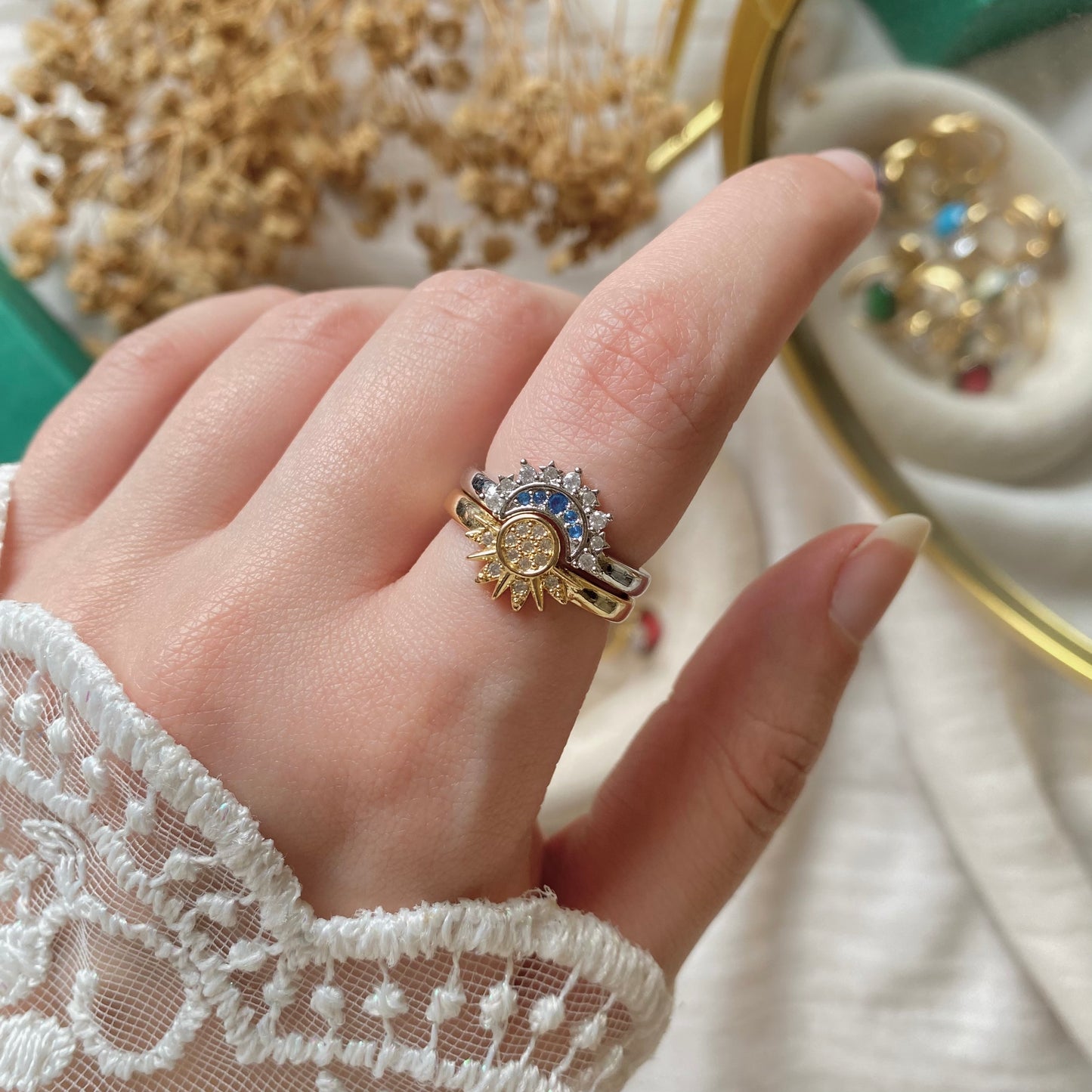 #50042 Copper Gold Plated Ring