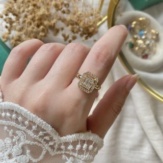 #50039 Copper Gold Plated Ring