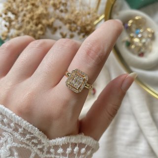 #50039 Copper Gold Plated Ring