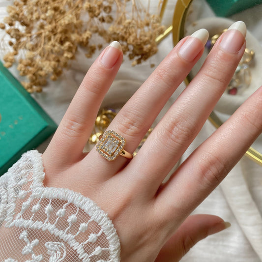 #50039 Copper Gold Plated Ring