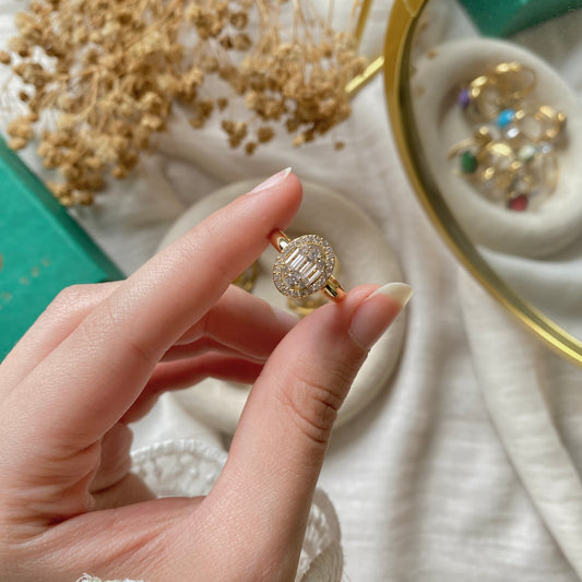 #50040 Copper Gold Plated Ring