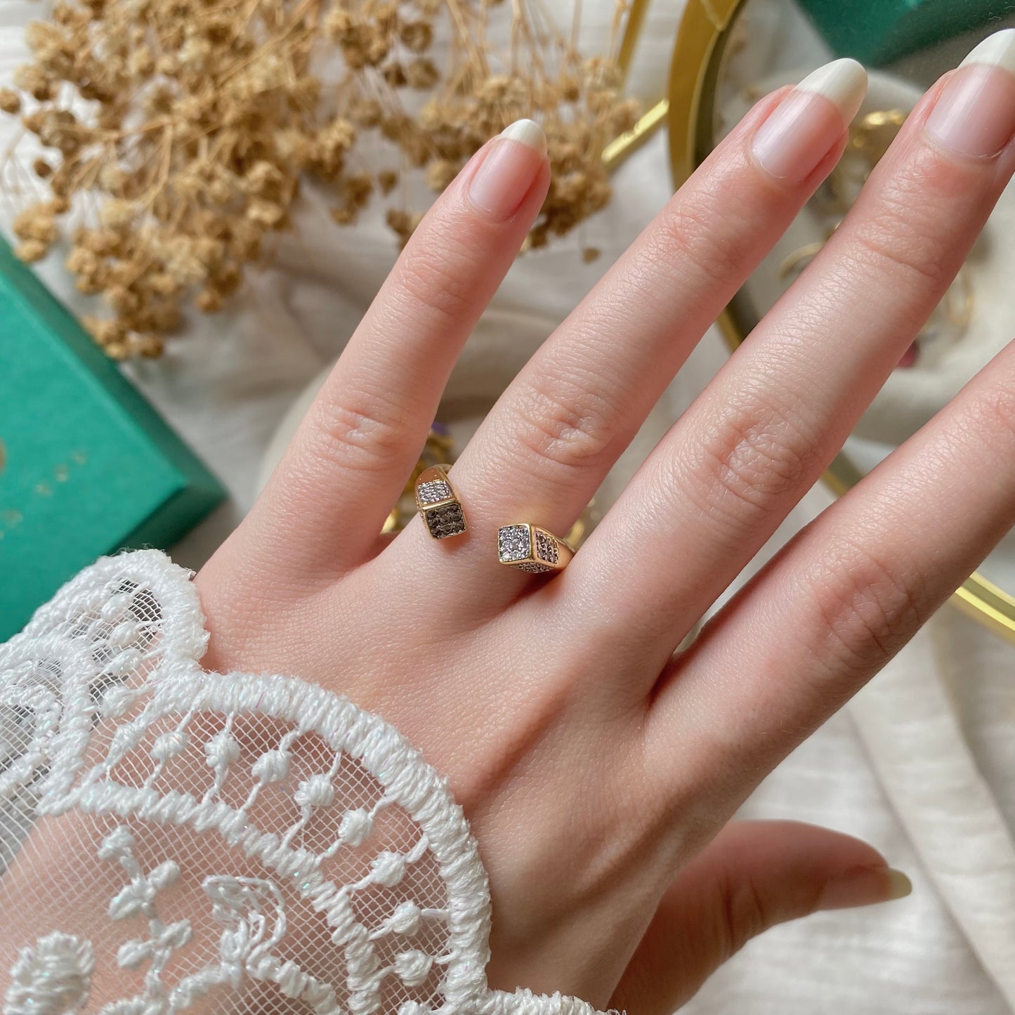 #50041 Copper Gold Plated Ring