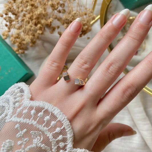 #50041 Copper Gold Plated Ring