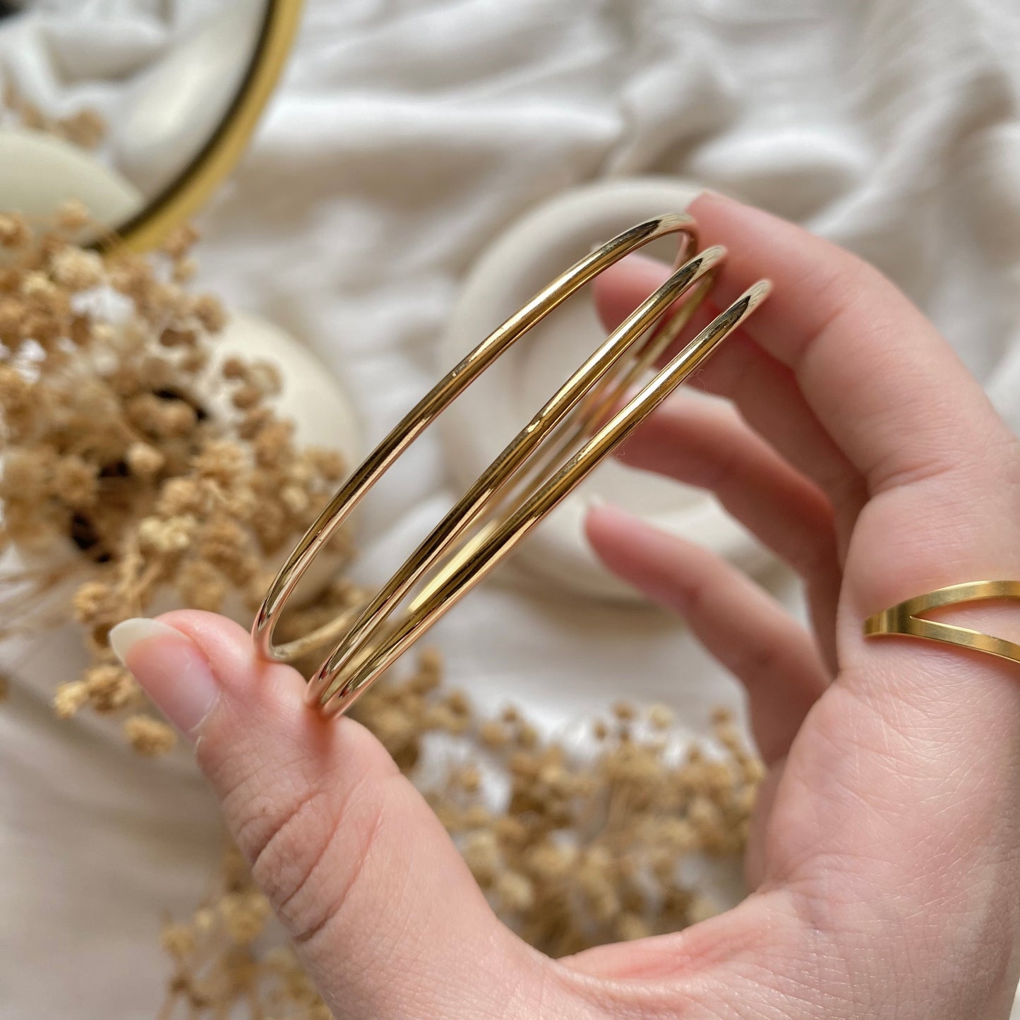 20415 Gold Plated Bangle