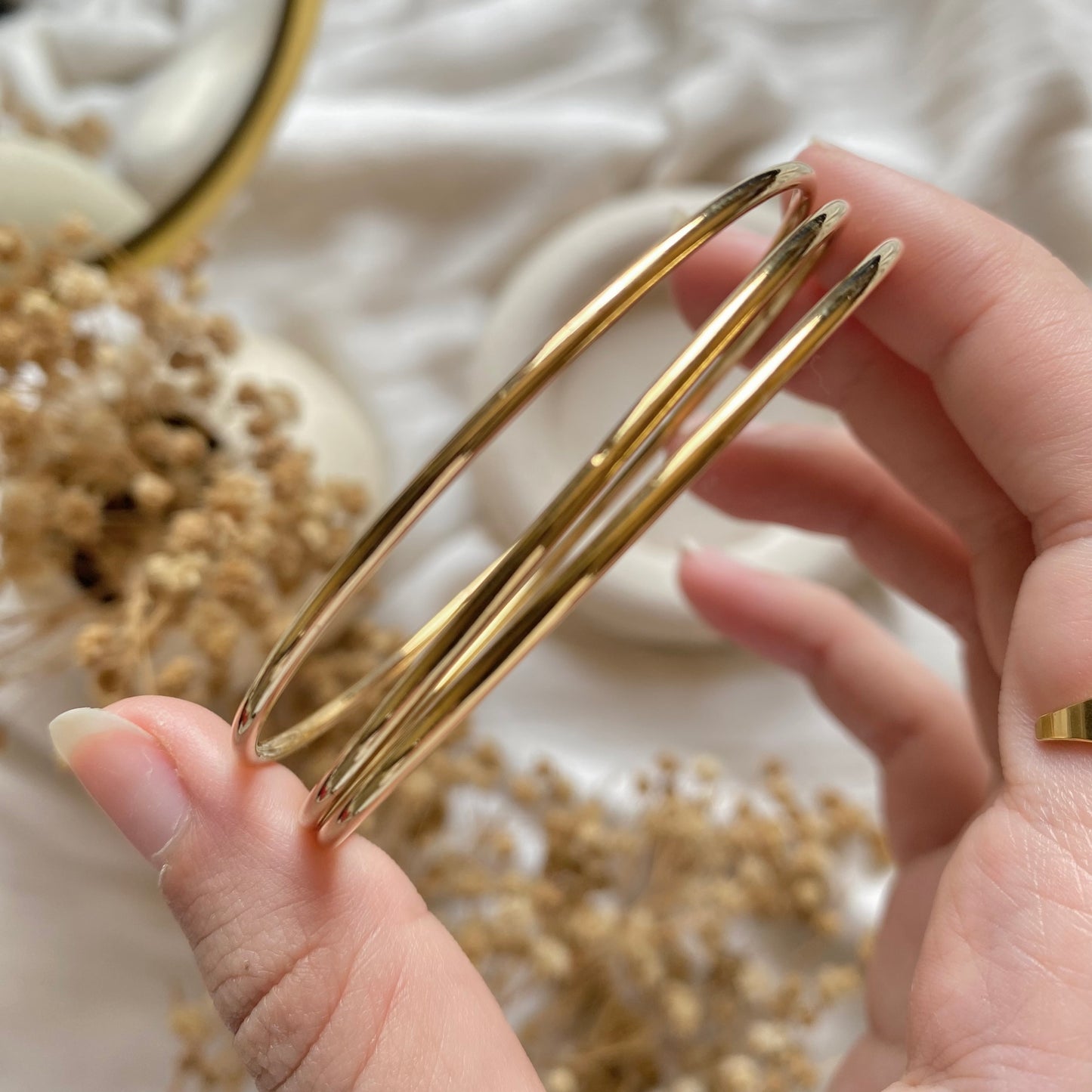 20415 Gold Plated Bangle