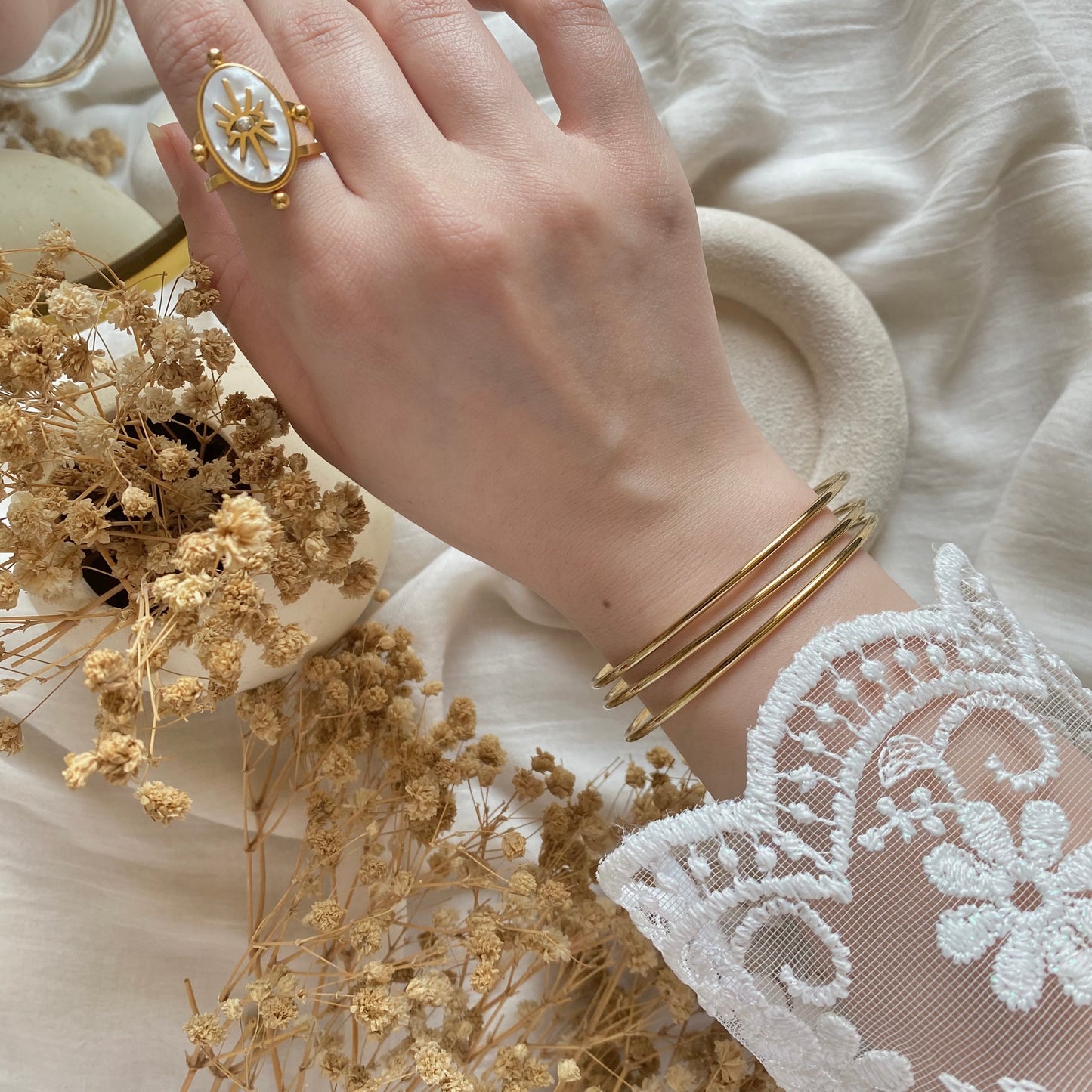 20415 Gold Plated Bangle