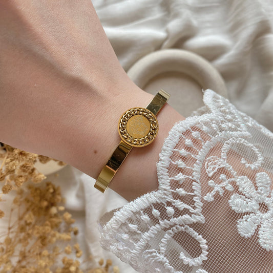 20424 Gold Plated Bangle