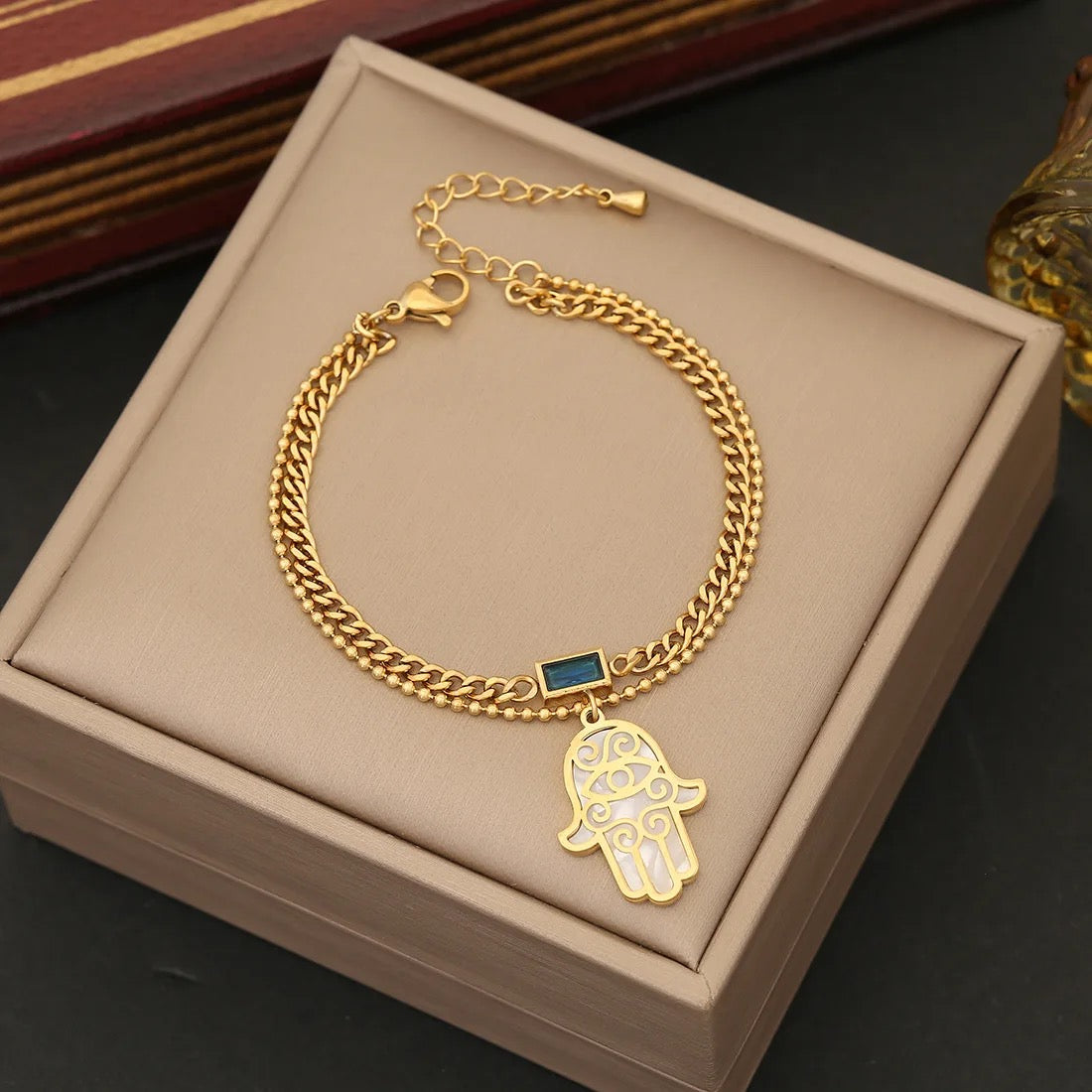 90009 Gold Plated 3 Pieces Set