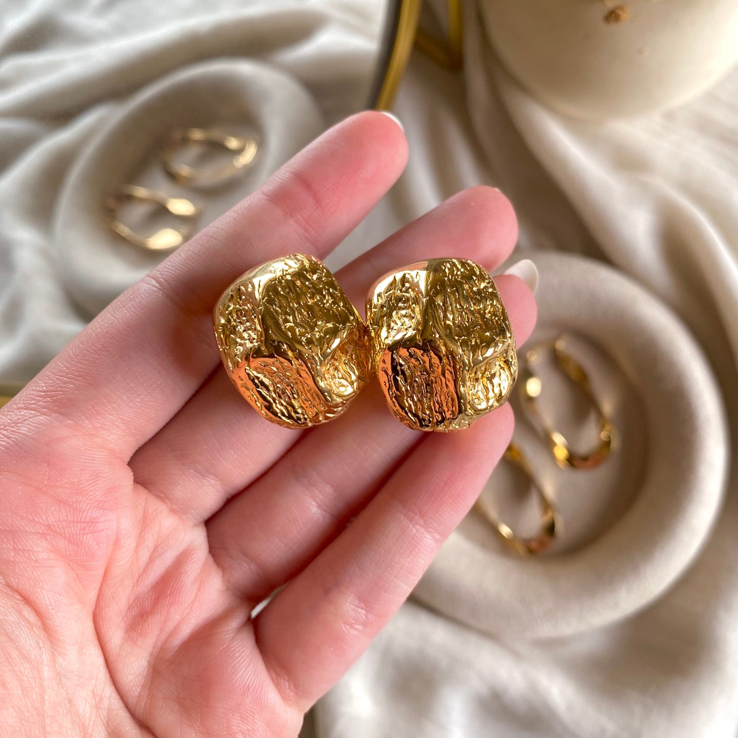 40528 gold plated Earrings
