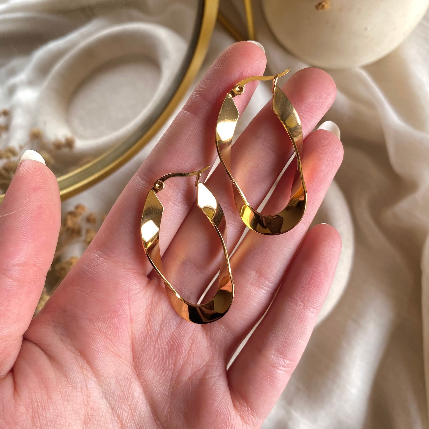 40529 gold plated Earrings