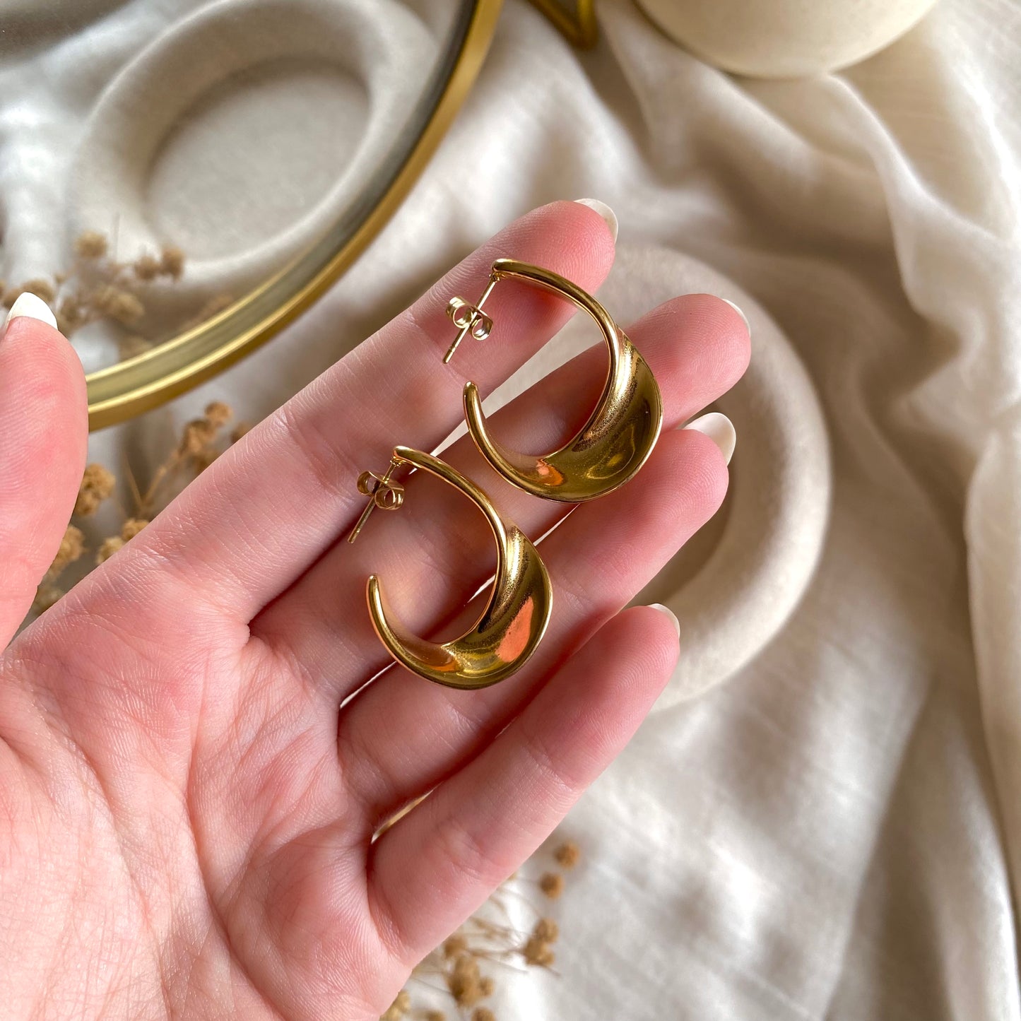40530 gold plated Earrings